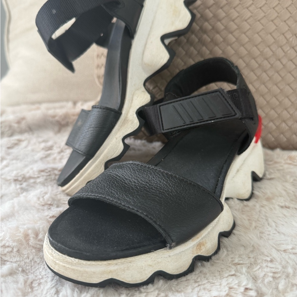 Sorel futuristic Black Sandals 6